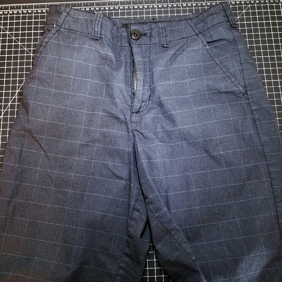 Dark Gray Pattern Shorts - Picture 3 of 4